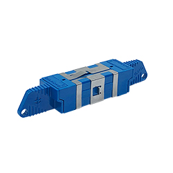 Kupplung Duplex (Compact RJ) blau